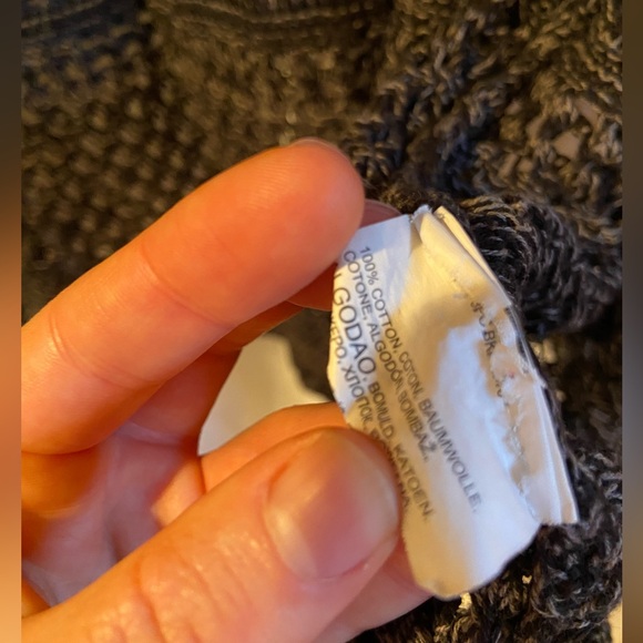 Cotton loose knit Roxy cardigan - Picture 3 of 4